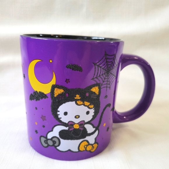 Hello Kitty Halloween Mug. Super Cute HK in Costume Mug & Glitter Detail Boo - Picture 7 of 12